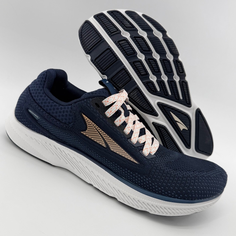 Altra Escalante 3 Running Shoes Women's 7 Navy White Athletic Zero Drop Sneaker